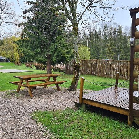 Roulottes Gites - Auberge De La Riviere Foncine-le-Haut 外观 照片
