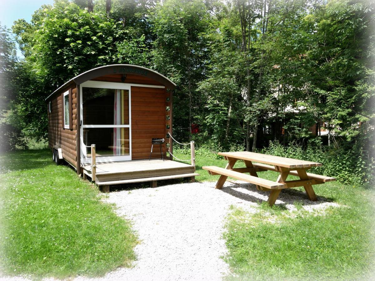 Roulottes Gites - Auberge De La Riviere Foncine-le-Haut 外观 照片